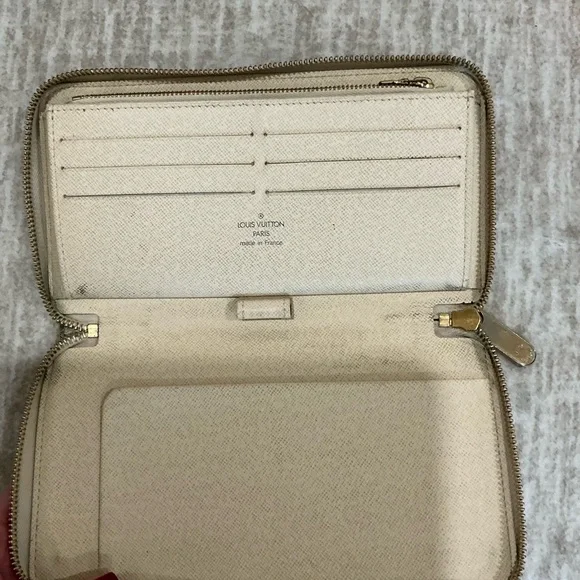 ✨💎FULL INCLUSION💎✨LOUIS VUITTON Damier Azure Zippy Organizer Wallet w/COA - Picture 3 of 10